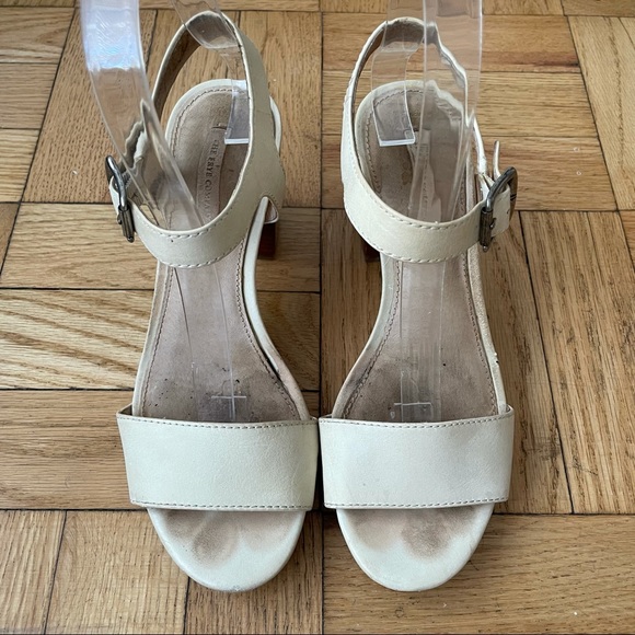 Frye & Co. Leather Double Strap Heeled Sandals - Picture 4 of 12